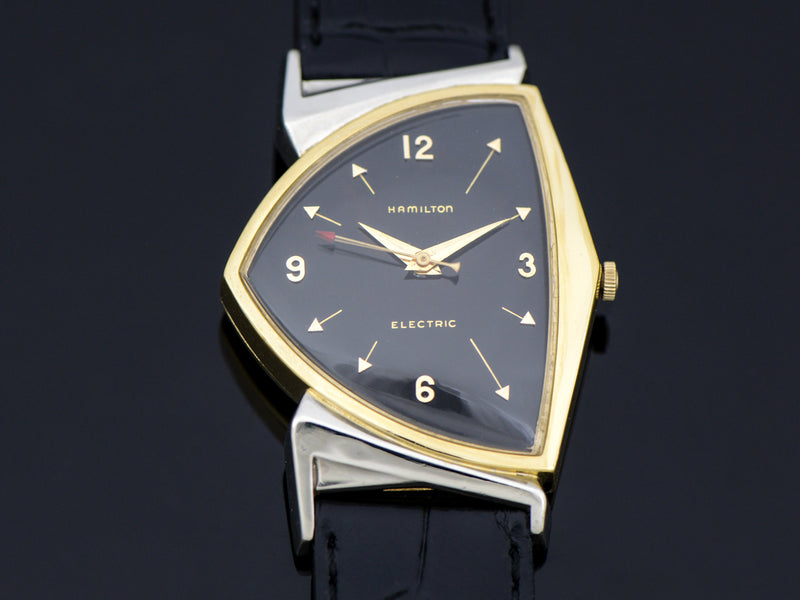 Hamilton Electric Original Finish Black Dial Pacer Vintage Watch