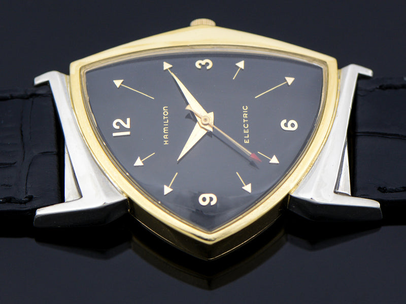 Hamilton Electric Original Finish Black Dial Pacer Vintage Watch