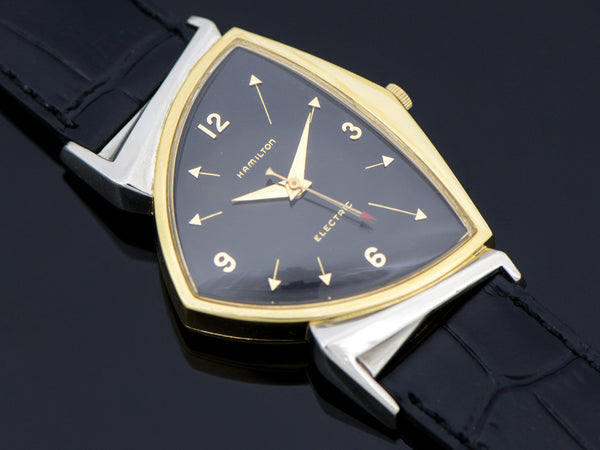 Hamilton Electric Original Finish Black Dial Pacer Vintage Watch