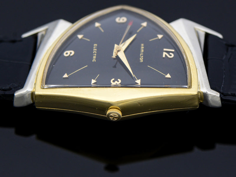 Hamilton Electric Original Finish Black Dial Pacer Vintage Watch