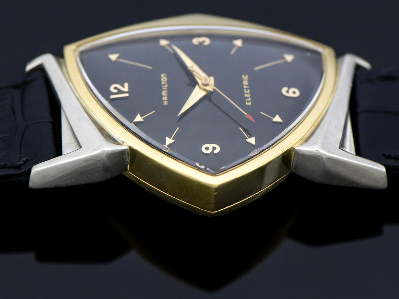 Hamilton Electric Original Finish Black Dial Pacer Vintage Watch