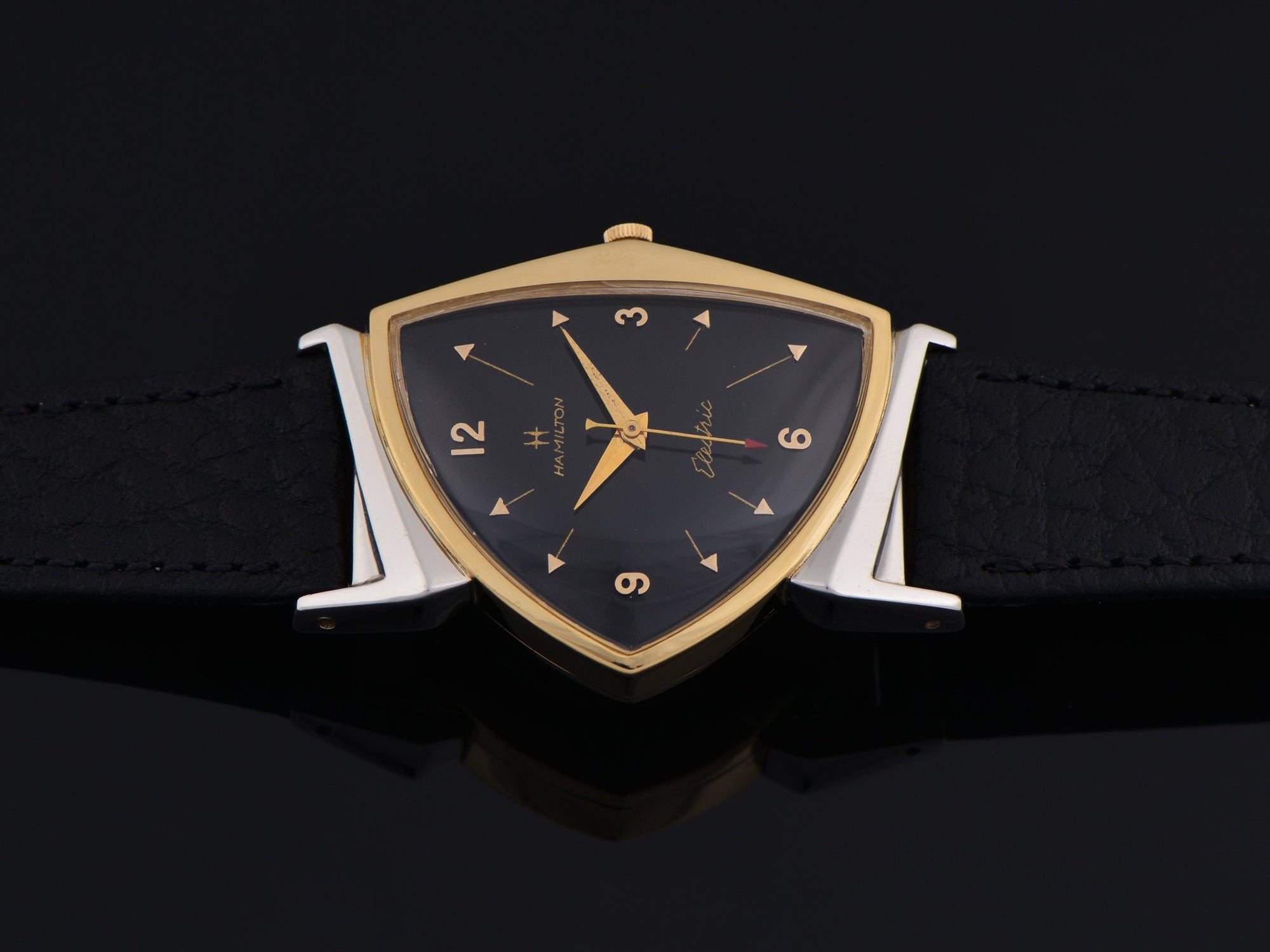 HAMILTON ヴィンテージ　ブラック 時計 Hamilton Electric Pacer 505 Style Black Dial | Unwind In Time