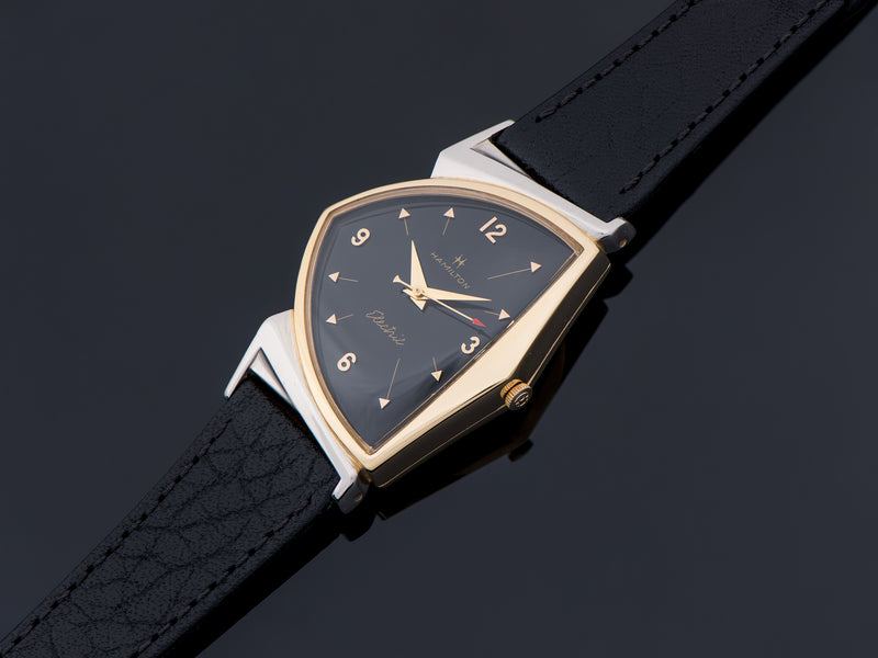 Hamilton Electric Pacer 505 Style Black Dial Watch