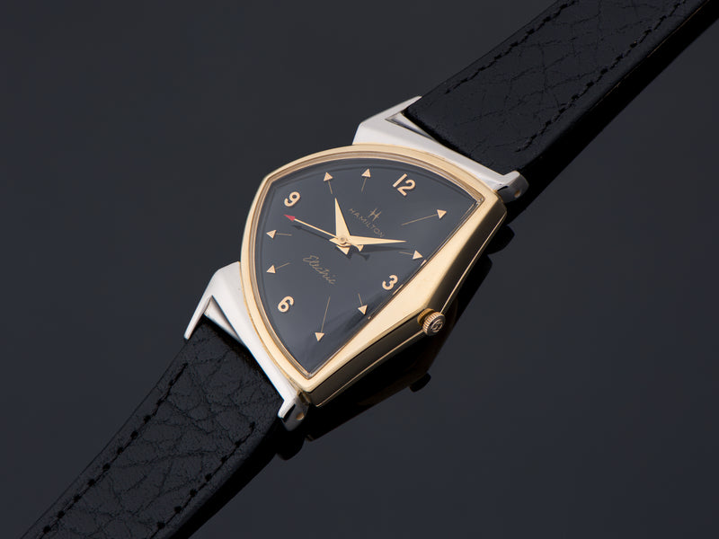 Hamilton Electric Pacer 505 Style Black Dial Watch