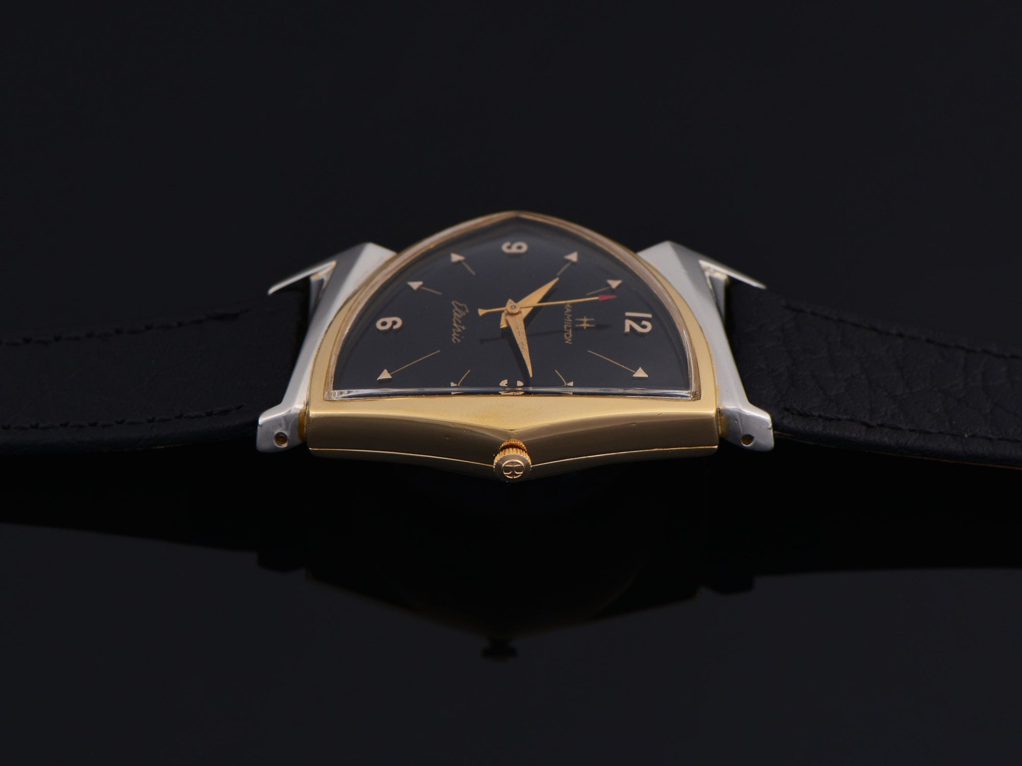 Hamilton Electric Pacer 505 Style Black Dial | Unwind In Time Hamilton Electric Pacer 505 Style Black Dial | Unwind In Time