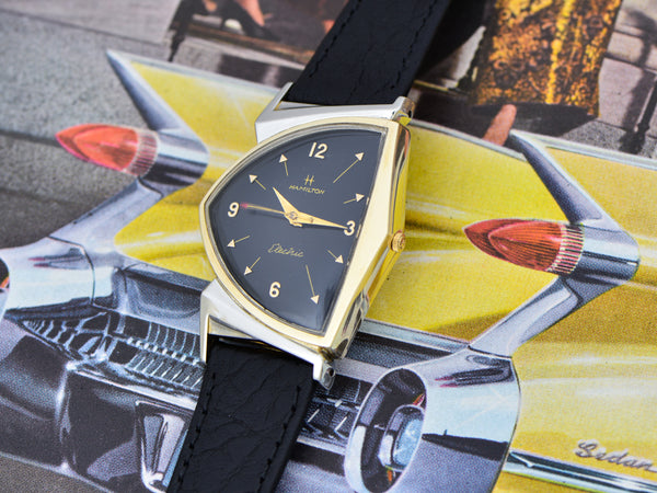 Hamilton Electric Pacer 505 Style Black Dial Watch