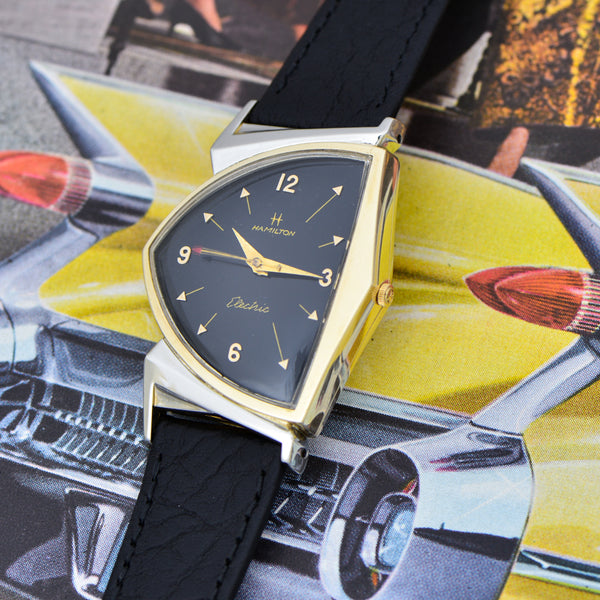 Hamilton Electric Pacer 505 Style Black Dial | Unwind In Time