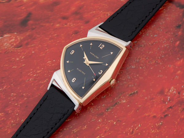 Hamilton Electric Pacer 505 Style Original Black Dial Watch