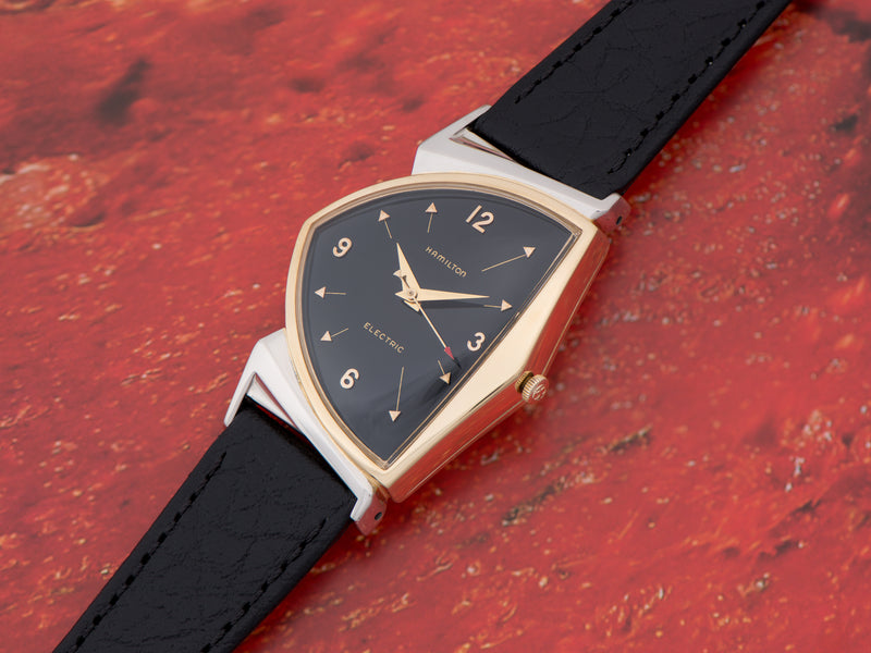 Hamilton Electric Pacer 505 Style Original Black Dial Watch