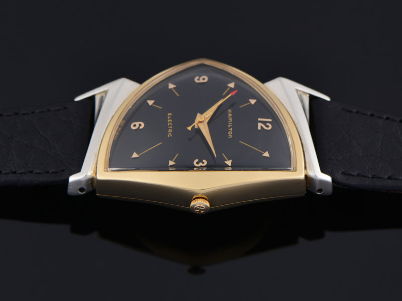 Hamilton Electric Pacer Black 505 Style Dial Watch