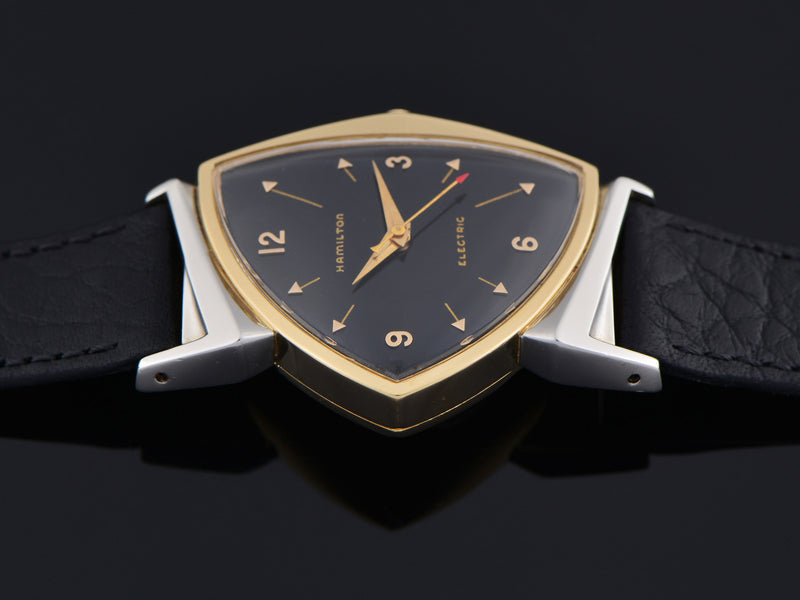Hamilton Electric Pacer Black 505 Style Dial Watch