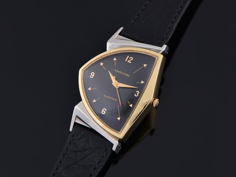 Hamilton Electric Pacer Black 505 Style Dial Watch