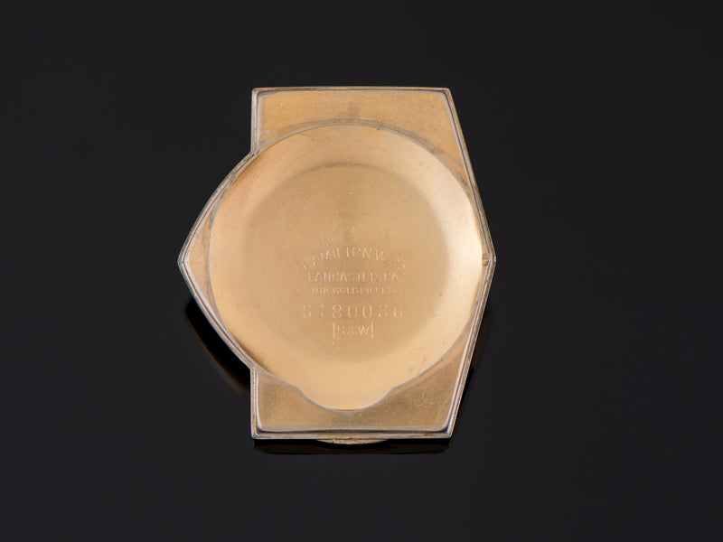 Hamilton Electric Pacer Inner Watch Case Back