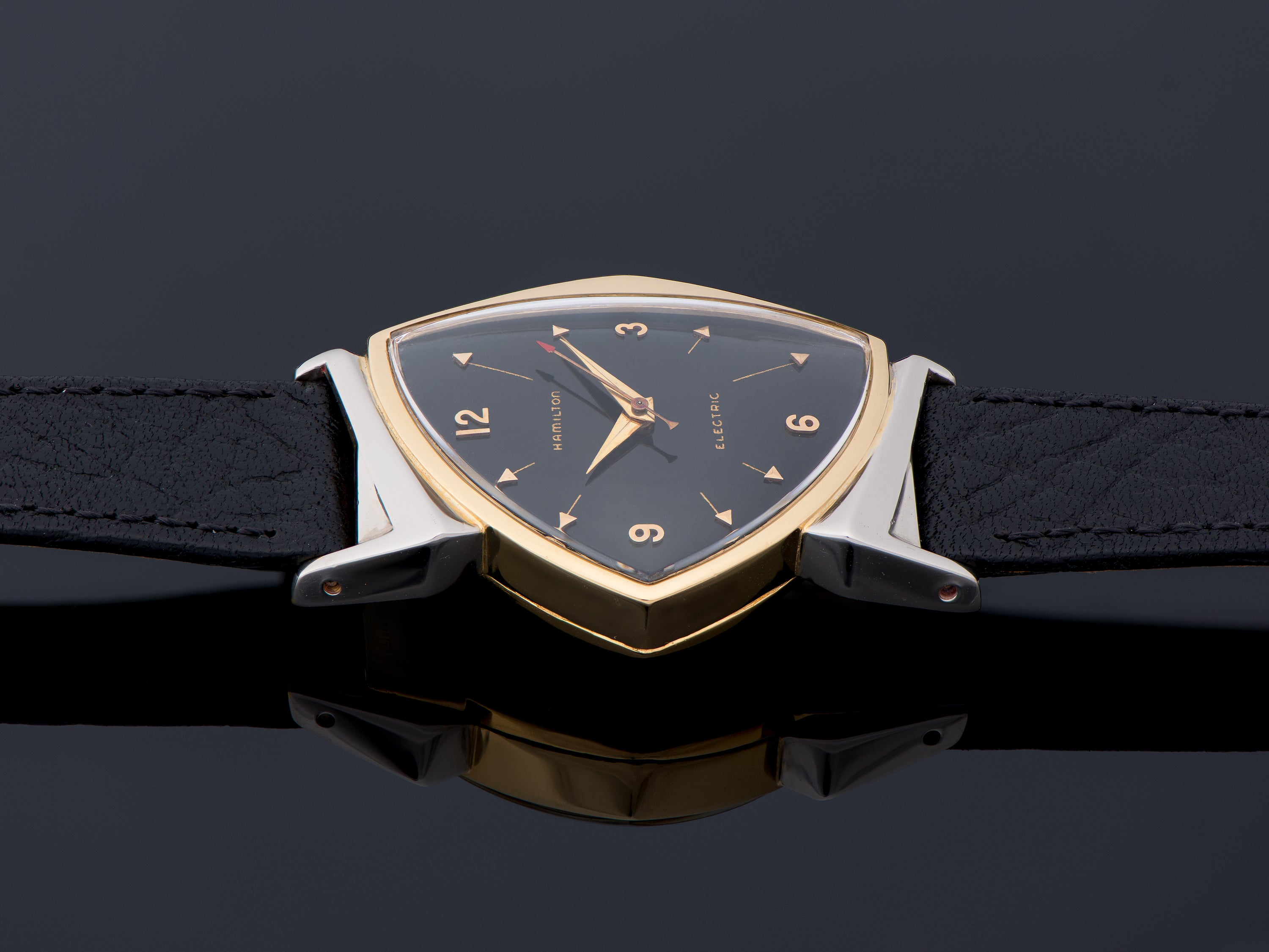 L*y様 HAMILTON ELECTRIC 腕時計　PACER ハミルトンペイ Hamilton Electric Pacer Black Dial Watch