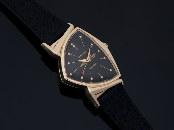 Hamilton Electric Pacer GE Breakthru '60 14K Gold (Ventura II) Watch