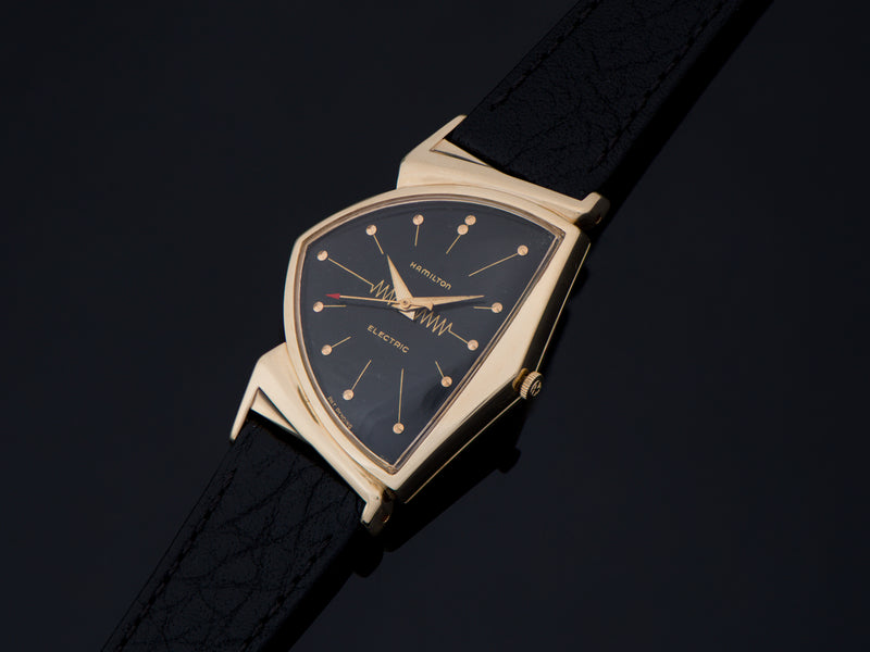Hamilton Electric Pacer GE Breakthru '60 14K Gold (Ventura II) Watch