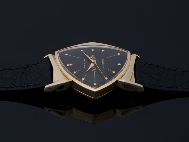 Hamilton Electric Pacer GE Breakthru '60 14K Gold (Ventura II) Watch