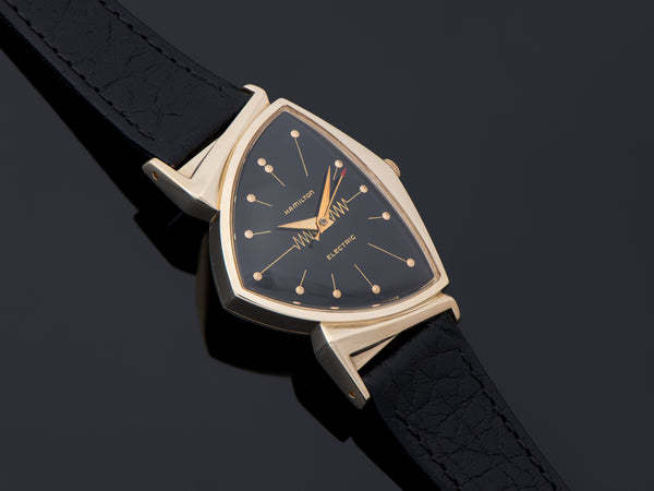 Hamilton Electric Pacer GE Breakthru '60 14K Gold (Ventura II) Watch