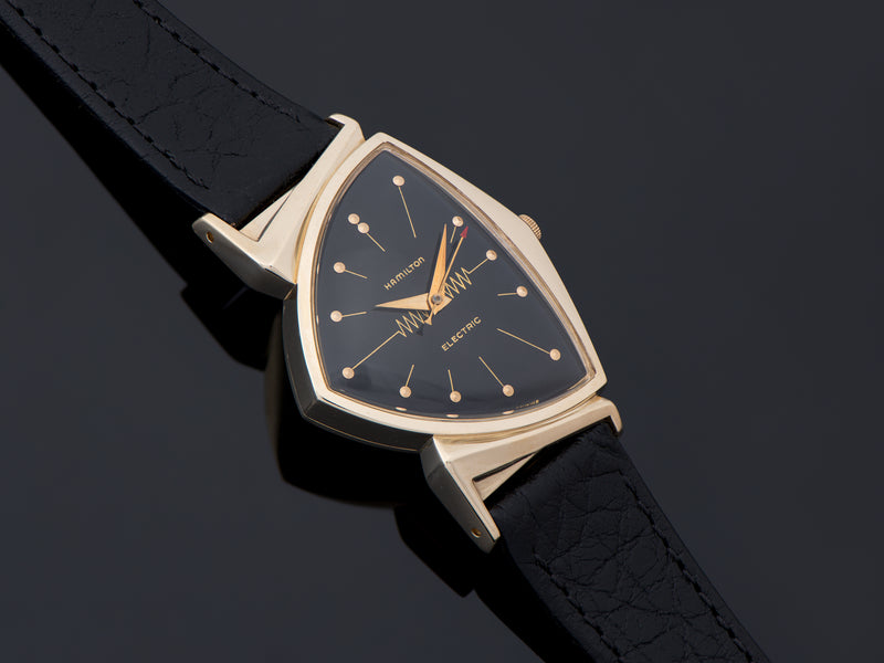 Hamilton Electric Pacer GE Breakthru '60 14K Gold (Ventura II) Watch