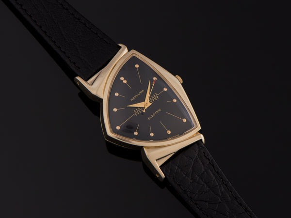 Hamilton Electric Pacer GE Breakthru '60 14K Gold (Ventura II) Watch