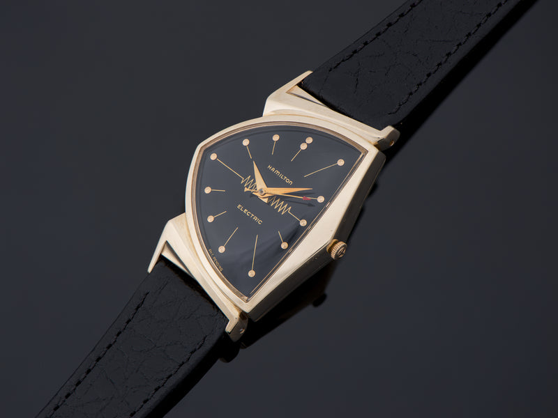 Hamilton Electric Pacer GE Breakthru '60 14K Gold (Ventura II) Watch