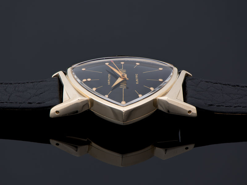 Hamilton Electric Pacer GE Breakthru '60 14K Gold (Ventura II) Watch