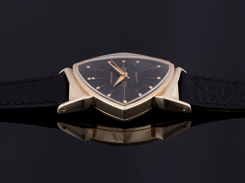 Hamilton Electric Pacer GE Breakthru '60 14K Gold (Ventura II) Watch