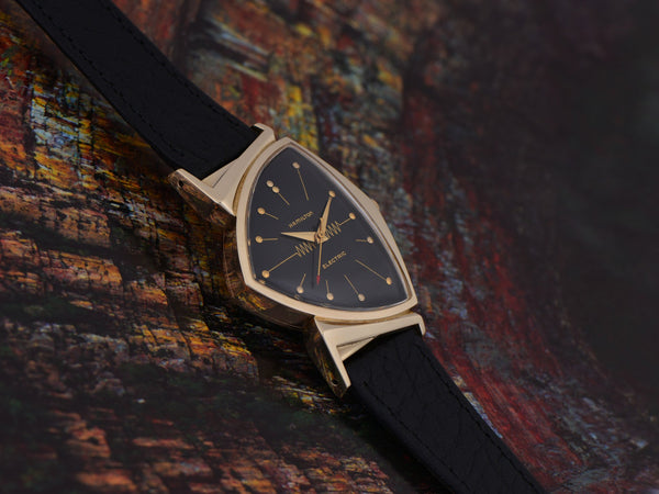 Hamilton Electric Pacer GE Breakthru '60 14K Gold (Ventura II) Watch