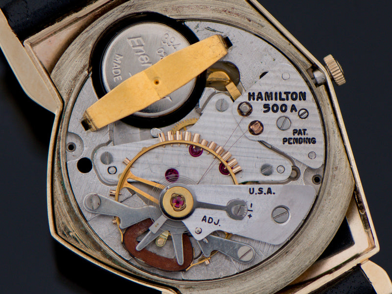 Hamilton Electric Pacer GE Breakthru '60 14K Gold (Ventura II) Watch