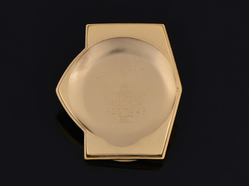 Hamilton Electric Pacer Inner Watch Case Back