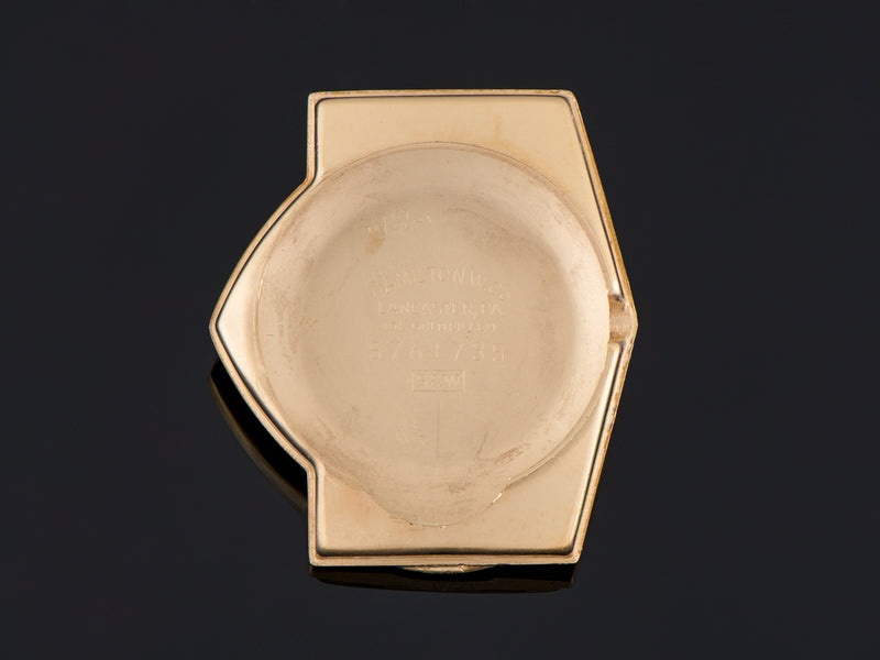 Hamilton Electric Pacer Inner Watch Case Back