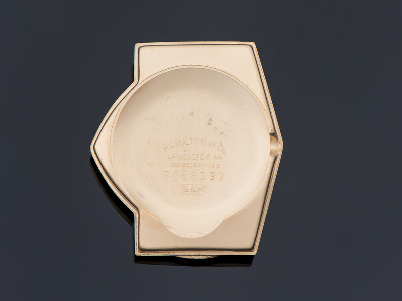 Hamilton Electric Pacer Inner Watch Case Back