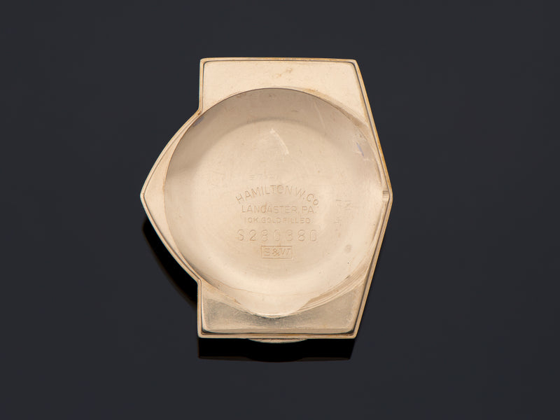 Hamilton Electric Pacer Inner Watch Case Back
