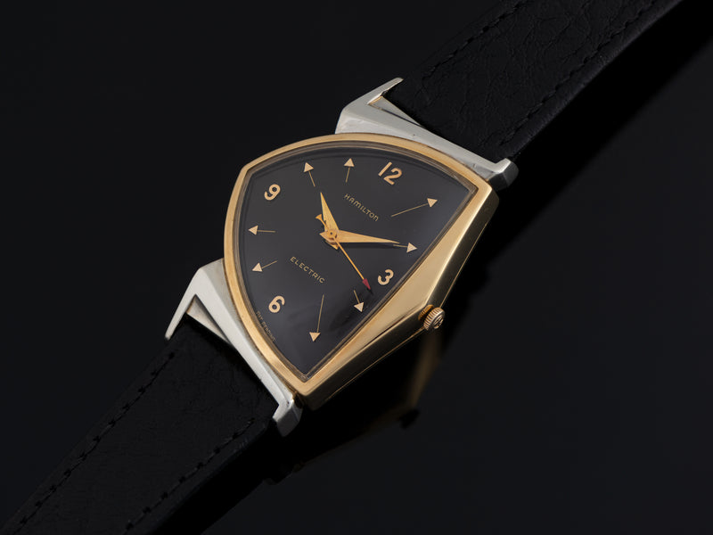 Hamilton Electric Pacer Original Finish Black Dial Watch