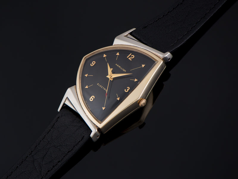 Hamilton Electric Pacer Original Finish Black Dial Watch