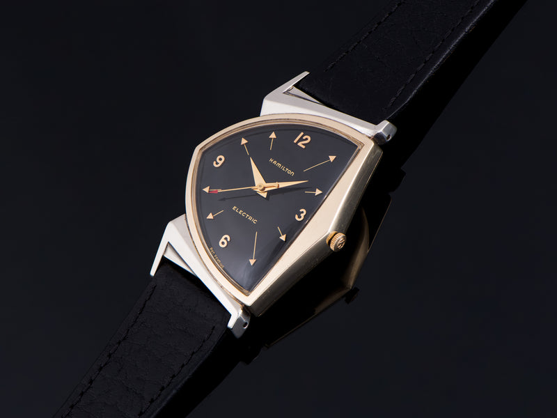 Hamilton Electric Pacer Original Finish Black Dial Watch