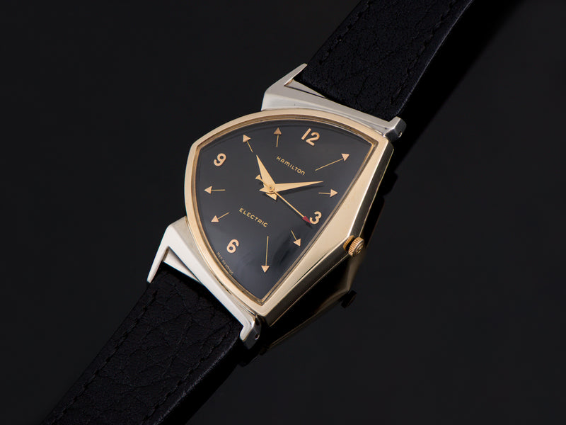 Hamilton Electric Pacer Original Finish Black Dial Watch