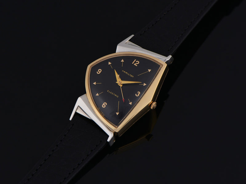 Hamilton Electric Pacer Original Finish Black Dial Watch
