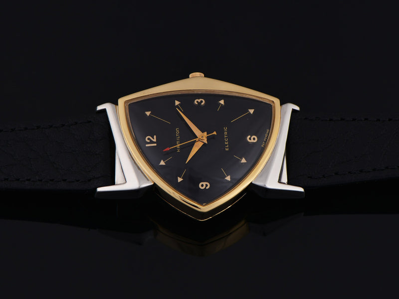 Hamilton Electric Pacer Original Finish Black Dial Watch
