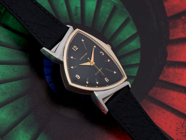 Hamilton Electric Pacer Original Finish Black Dial Watch