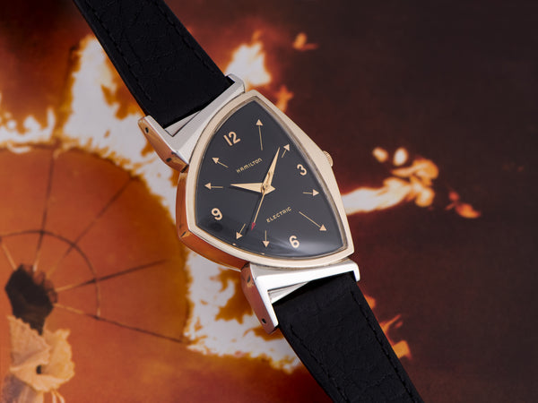 Hamilton Electric Pacer Original Finish Black Dial Watch