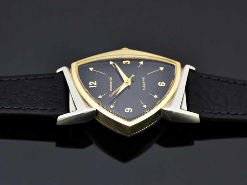 Hamilton Electric Pacer Original Finish Black Dial Watch