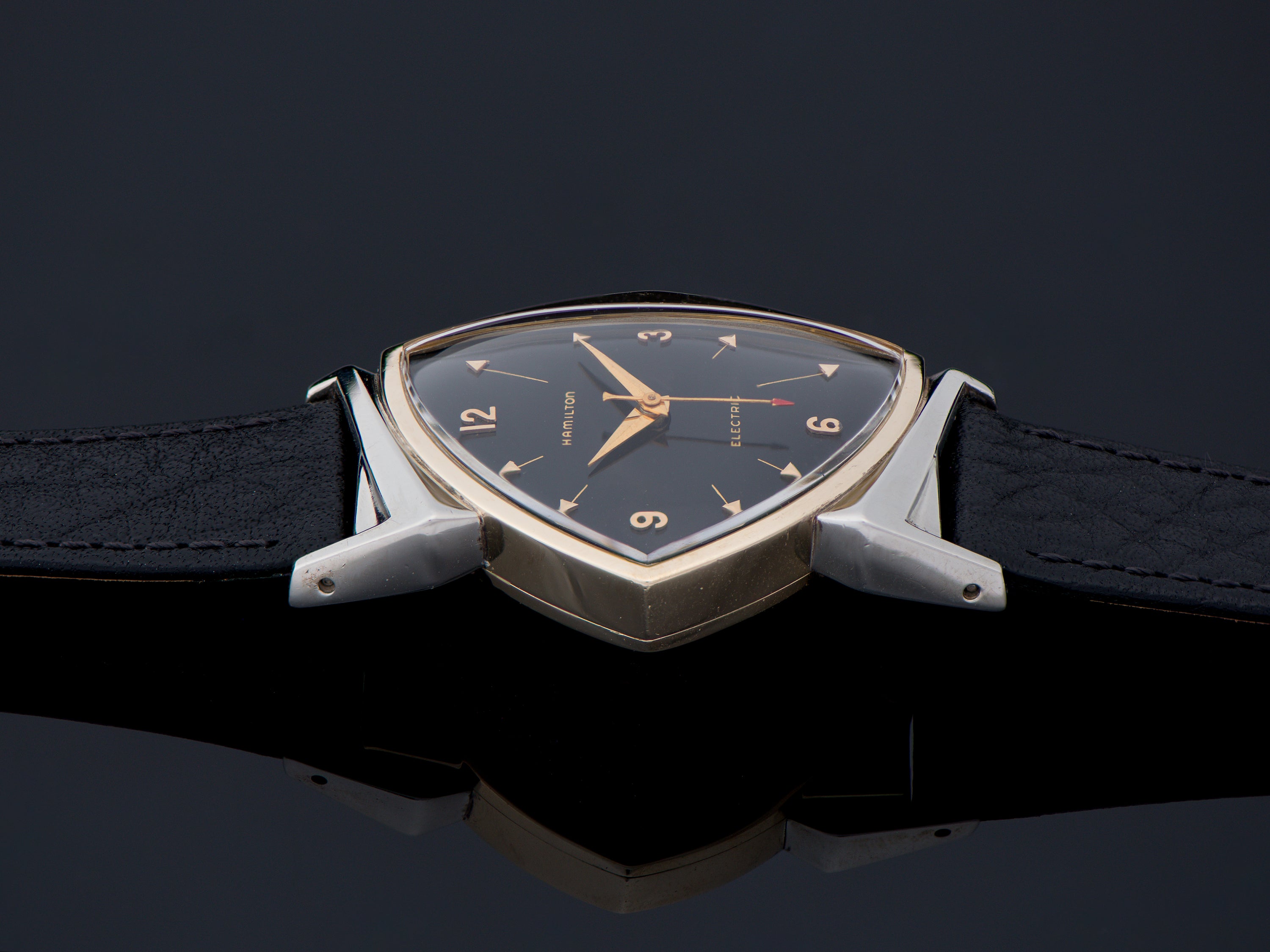 Hamilton Electric Pacer Original Finish Black Dial Watch