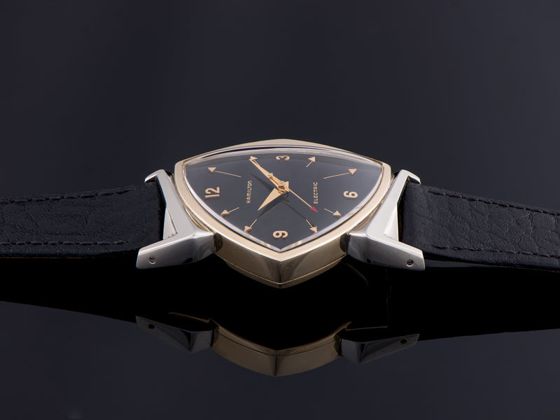 Hamilton Electric Pacer Original Finish Black Dial Watch
