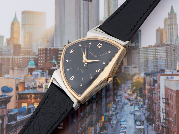 Hamilton Electric Pacer Original Finish Black Dial Watch