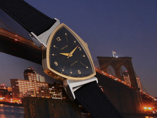 Hamilton Electric Pacer Original Finish Black Dial Watch