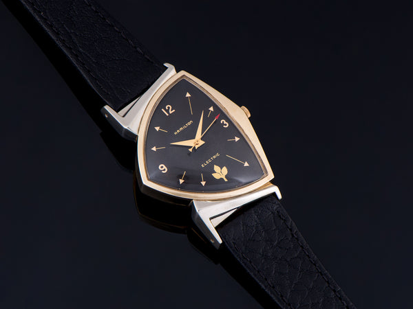 Hamilton Electric Pacer Original Finish Black Logo Dial Watch