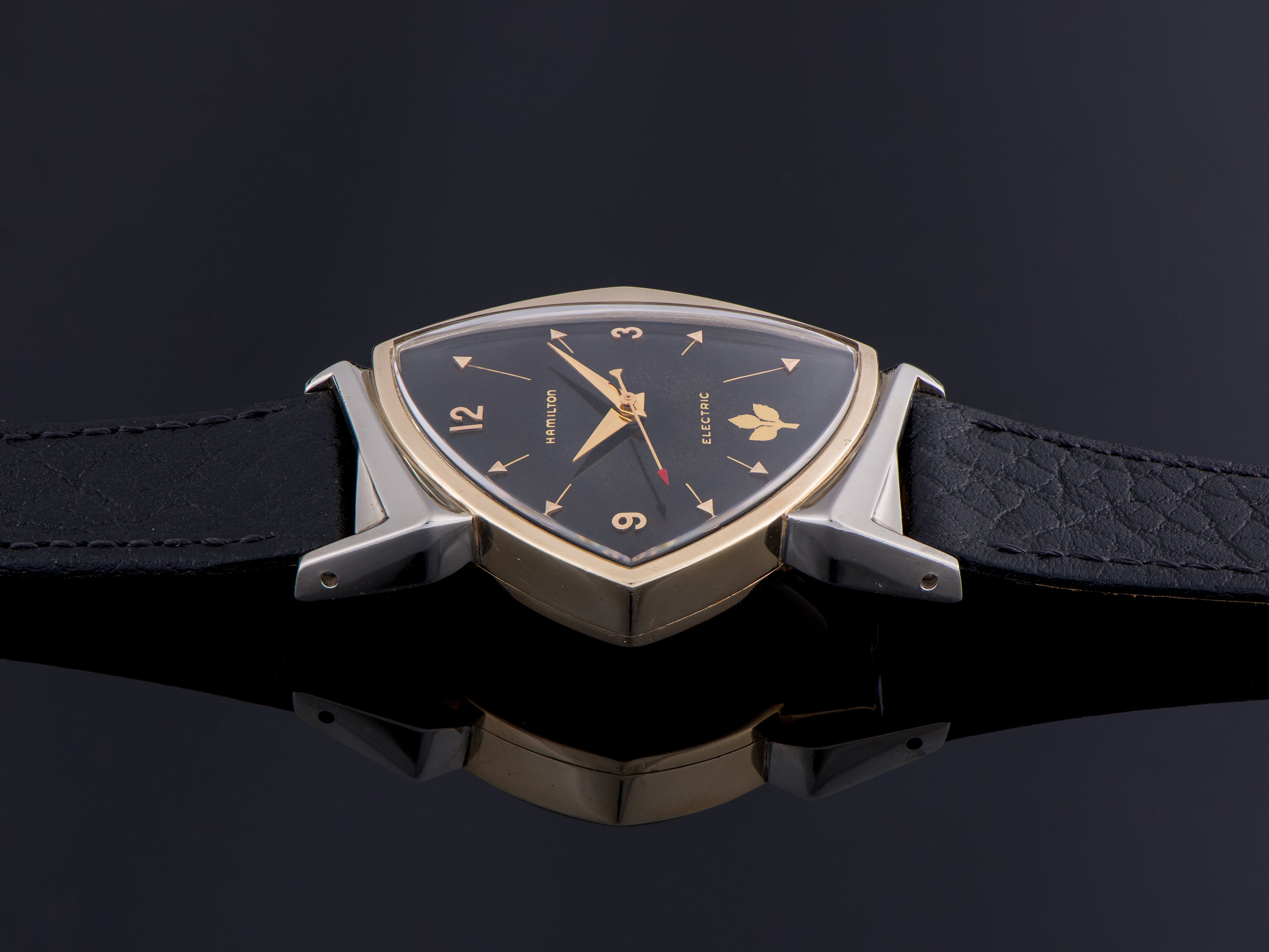 Hamilton Electric Pacer Original Finish Black Logo Dial Watch