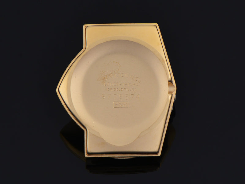 Hamilton Electric Pacer Rockford Screw Dial Inner Watch Case Back