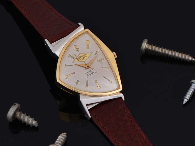Hamilton Electric Pacer Rockford Screw Dial Watch